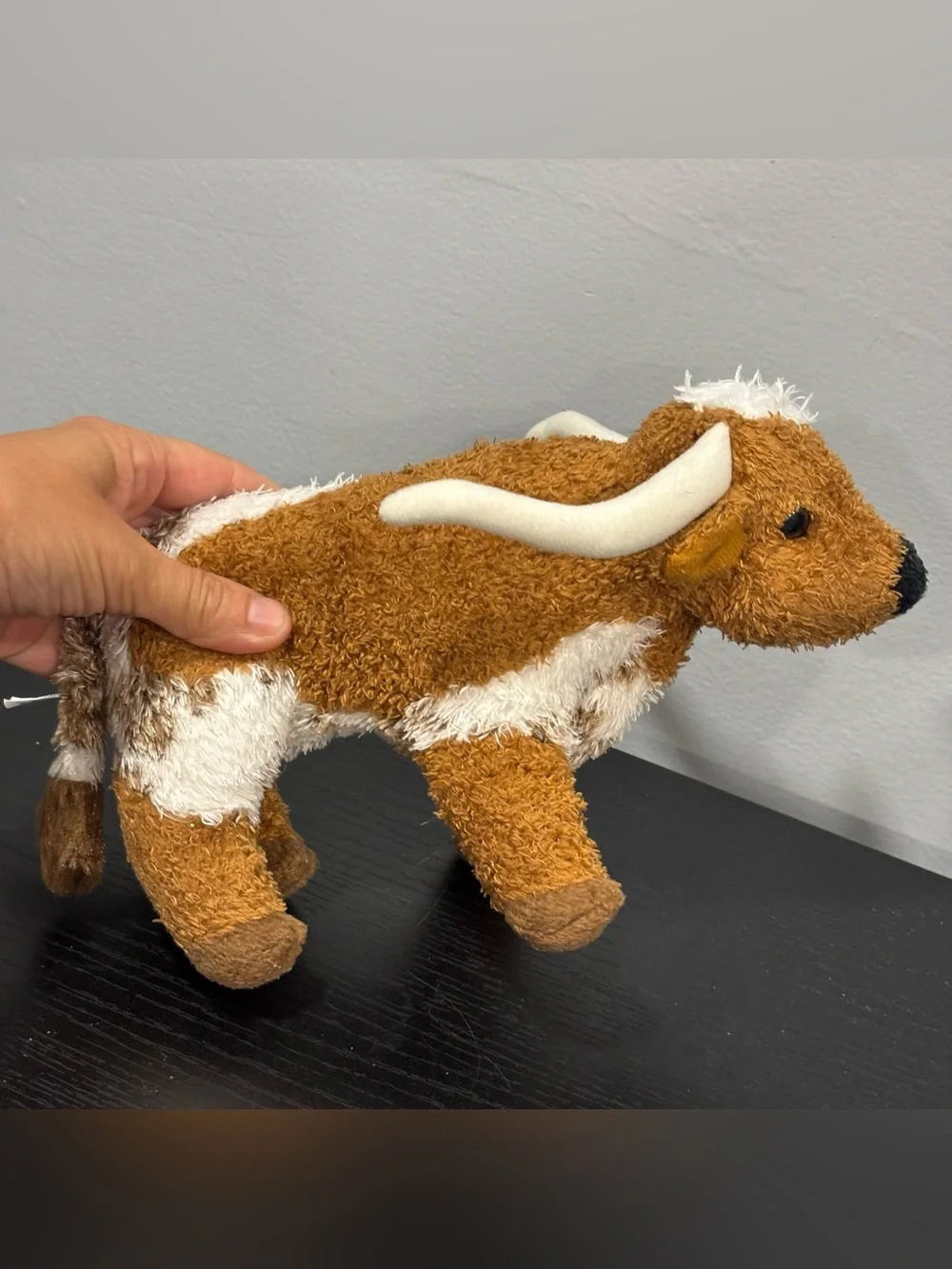 Douglas Cow  Brown Plush Longhorn Stuffed Animal - Soft Kids Toy